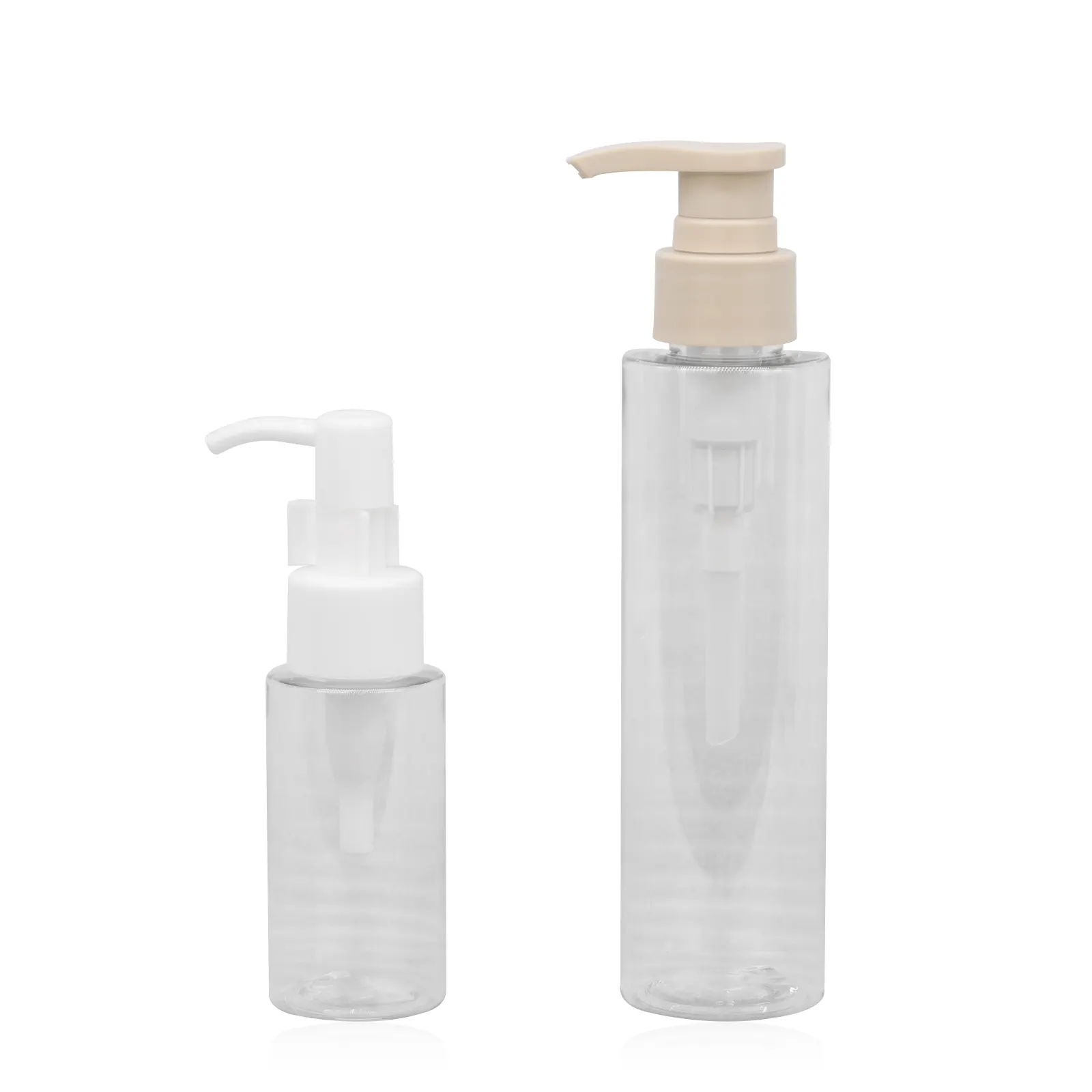 Contenitori di plastica trasparenti vuoti per Shampoo contenitori per struccanti bottiglie con pompa