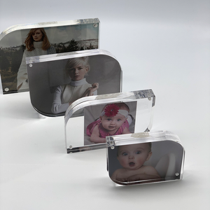 Bloc photo magnétique double face en acrylique transparent de qualité supérieure: cadre photo transparent polyvalent pour l'affichage à la maison et au bureau - Product Image 6