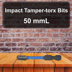 ITA Tools Embouts Torx à percussion en acier S2 pour usage industriel, bricolage et OEM, avec manchon coloré, 50mmL, Fabriqué à Taïwan - Product Image 3