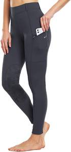 Leggings Deportivos Elásticos de Cintura Alta y Ligeros de Alta Calidad para Mujer, Color Sólido, Servicio OEM Personalizado para Conjuntos de Equitación - Product Image 5