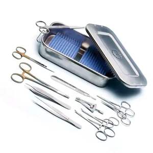 Kit de Instrumentos Quirúrgicos para Animales Exóticos, Juego de 12 Piezas de Instrumentos Veterinarios |   Reloj TAIDOC TID 933 de Acero Inoxidable con Certificación CE - Product Image 6