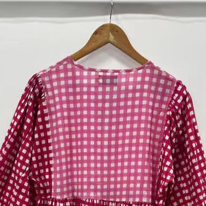 Vestido largo de algodón, vestido con estampado de bloques a mano, vestido con estampado de bloques largos florales, vestido maxi de algodón, vestido hecho a mano, vestido de estilo indio - Product Image 3