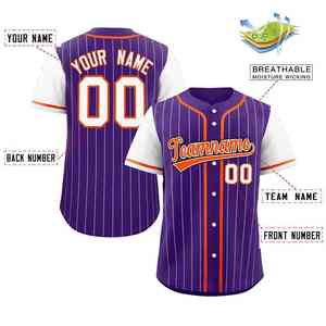 Vente en gros de maillots de baseball personnalisés de haute qualité maillots de sport brodés et maillots de softball sublimés pour équipes - Product Image 2