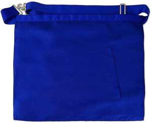 Delantal Masónico de Logia Regalia Azul, Bordado Hecho a Mano, Tela de Cuero, Cinta de Algodón para Masón, Costura de Punto de Cruz - Product Image 5