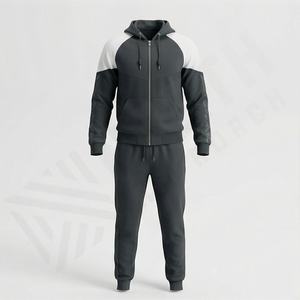 Conjunto Deportivo Personalizado con Capucha, Informal, Transpirable, de Secado Rápido, Ligero, para Invierno, Traje de Entrenamiento, Ropa Deportiva para Hombre, Conjunto de Chándal para Gimnasio - Product Image 1