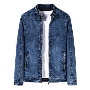 Nouveauté Veste en jean classique pour homme Col rabattu personnalisé Manches longues Respirant Léger Veste en jean pour homme à la mode - Product Image 2