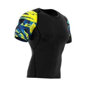 Vente en gros, sublimation personnalisée, imprimé Mma Rash Guard pour hommes, t-shirt à manches courtes Venume - Product Image 3