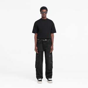 <b>Mens</b> R3 Workshop Denim <b>Jeans</b> Stone and <b>Black</b> Colors Relaxed Fit Comfortable and Durable Everyday Wear Sizes 28 To 38 - Product Image 3