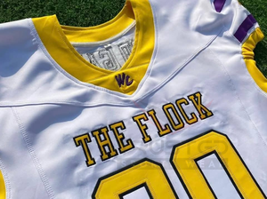 Uniforme de Fútbol Americano de Manga Corta, 100% Poliéster, Personalizable, Alta Calidad, Transpirable y de Secado Rápido, Servicio OEM - Product Image 6