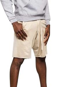 Shorts à entrejambe tombant, longueur genou, nouvelle tendance estivale, poches à rabat, streetwear décontracté, 100% coton, molleton anti-froissement - Product Image 4