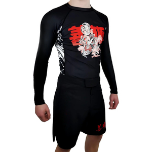 Pantalones Cortos MMA para Hombre, Estilo Nuevo, Spandex/Algodón, Cintura Elástica de Alta Calidad, Corte Ajustado Informal, Transpirables, para Fitness - Product Image 4