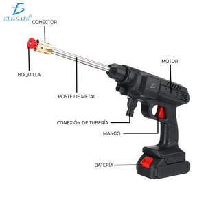 Portable 12V High Pressure <b>Washer</b> Machine 1500W Electric Power ABS Metal Material for Car Wash Cleaning Steel Metal Construction - Product Image 4