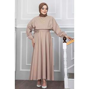 เดรสมิงค์มีเข็มขัดแขนค้างคาว - Product Image 3