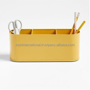 Papelería personalizada, malla metálica, escuela, estudiantes, oficina, desmontable, 3 rejillas, organizador de escritorio, portalápices, caja de almacenamiento, regla de lápiz - Product Image 1
