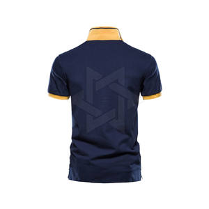 Polos de último diseño Polos de ropa informal Polos de color personalizados con logotipo personalizado - Product Image 2