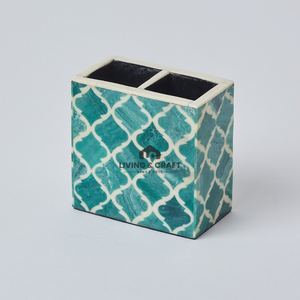 Porte-brosse à dents en résine élégant, le plus vendu, pour lavabo de salle de bain, meuble-lavabo et présentoir de comptoir, disponible à un prix abordable - Product Image 2