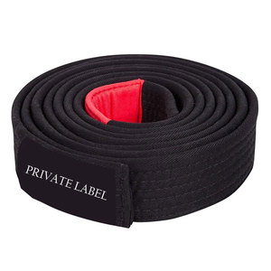 Durable Martial Arts Belts Double <b>Wrap</b> Low MOQ Martial arts BJJ belts with reinforced seams, breathable for academies customized - Product Image 4