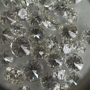Diamantes naturales sueltos extraídos de la tierra, los más finos VS Claridad, diamantes naturales de corte brillante redondos de dos colores - Product Image 1