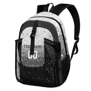 Sac à dos de basketball en nylon écologique pour l'école, les voyages, la randonnée et un usage décontracté avec logo personnalisé, capacité de 30 à 40 L, prix bas - Product Image 6
