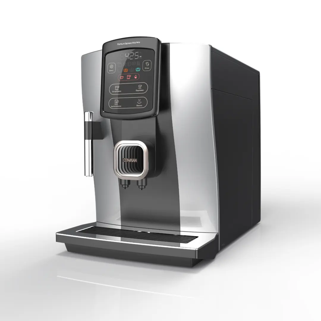 2023 New Released TREVI Titanium Black Super Automatic Espresso Machine Refashioned for Home Espresso Coffee Machine