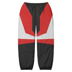 2025 Winter Women Loose Buttons Windbreaker Screen Printed Baggy Men's Pants Washed Waterproof Men Nylon Pants <b>Customized</b> Color - Product Image 2