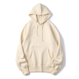 Manufacture Custom Logo Pullover Hoodie Vintage 100% Cotton Blank Sweatshirt No <b>String</b> Men's Stone Washed <b>Hoodies</b> OEM Services - Product Image 4