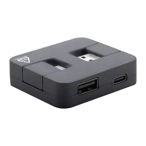 Rahubu USB Hub Eco-Friendly Recycled <b>ABS</b> Material Presentation Gadgets Product Category - Product Image 1