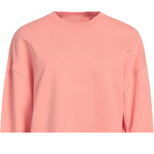 Sudadera Ecológica para Mujer, Bordada, de Felpa, con Frente Color Durazno, Transpirable, Resistente al Viento, de Poliéster/Algodón, 340g, Cuello Redondo, para Invierno - Product Image 4