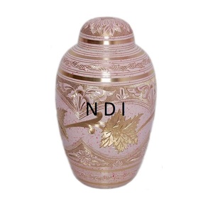Diseño hecho a mano, urnas de cremación para cenizas de adultos, urnas de cenizas para adultos de entierro funerario para urnas de cremación de metal sostenibles - Product Image 6