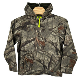 Camisa Ligera de Invierno con Capucha y Estampado de Camuflaje Selva, Impermeable, de Tejido Softshell, para Entrenamiento, para Adultos - Product Image 1