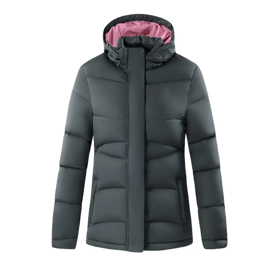 Damen Plus Size Long Parka Jacken mantel mit abnehmbarem Real Raccoon Fur Custom Winter Long Coat mit Pelz Parka für Damen