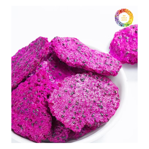 แก้วมังกรอบแห้งแบบแช่แข็งเกรดส่งออกขนมมังกรอบแห้งสีแดง/ขาว - Product Image 3