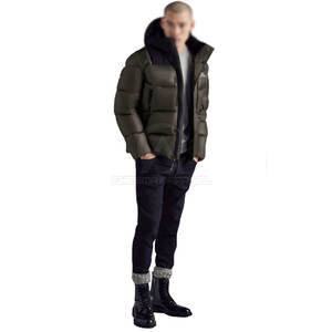Veste d'hiver classique pour homme, style décontracté, conçue pour la chaleur, le style et le confort toute la journée, prix de gros - Product Image 3
