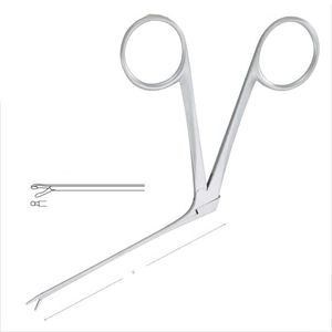 Fórceps alemanes de acero inoxidable para los oídos, fórceps rectos para los oídos de Wullstein, fórceps para cirugía de garganta y nariz - Product Image 3