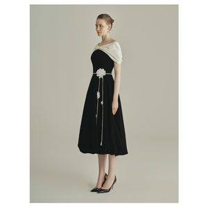 Nouvelle Collection Robe Corbeau Avec La Robe Noire Élégante Parfait Pour Toute Occasion Formelle Fabriqué À Partir De Tissu Luxueux - Product Image 3