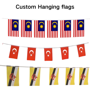 Drapeau malaisien imprimé numériquement en sérigraphie, drapeau national personnalisé en polyester, événements patriotiques, promotions, sports - Product Image 2