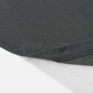 T-shirt uni teint en couleur unie vêtements confortables pour hommes de grande taille t-shirts décontractés à un prix raisonnable - Product Image 6