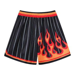 Shorts d'été pour hommes tendance, polyester/coton, respirant, anti-froissement, séchage rapide, multi-poches, décontracté, uni, taille haute, extérieur - Product Image 6