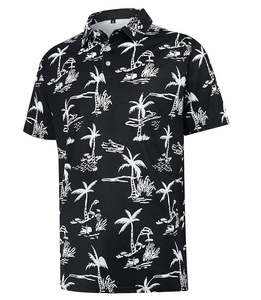 ขายดีเสื้อยืดสำหรับผู้ชายเสื้อโปโลระบายอากาศบางพอดีตัวพิมพ์โลโก้สีทึบขนาดพลัสไซส์ - Product Image 1