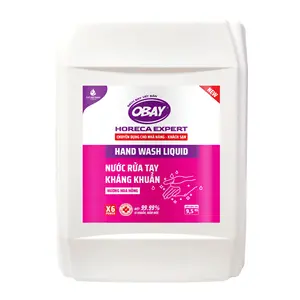 Obay sıvı el sabunu 9000ml hijyen pembe gül kokusu su yıkama yumuşak taze temel temizlik meyve el yıkama