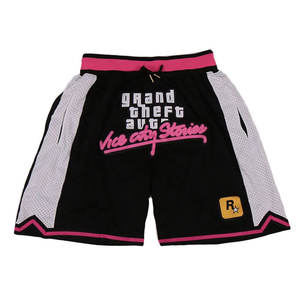 Short de basketball brodé sur mesure avec logo imprimé, équipement d'entraînement en maille de sublimation, vente en gros en usine - Product Image 6