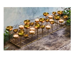 Exclusive Royal Design Modern Aluminum Candle Stand T Light Candle Holder Pillar Holder Living Room Wedding Candle Stand - Product Image 1