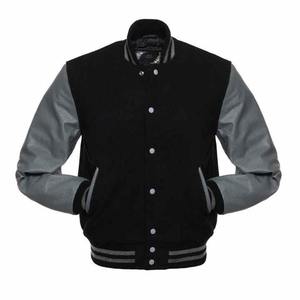Veste Graffiti OEM pour hommes Veste de baseball haute qualité pour hommes brodé sur mesure longue longueur Meilleure vente Nouveau design à vendre - Product Image 4