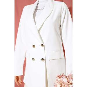 Veste croisée à quatre boutons Blanc TR Origin Motif régulier - Product Image 3
