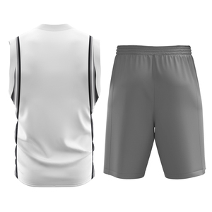 Uniforme de baloncesto personalizado de alta calidad para hombre, traje de malla transpirable con nombre de equipo impreso, ropa deportiva, conjuntos de ropa de entrenamiento - Product Image 2