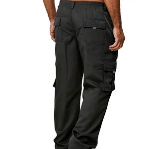 Logotipo personalizado 100% algodón hombres Cargo pantalón superventas precio razonable secado rápido transpirable hombres Cargo pantalón con bolsillo - Product Image 2