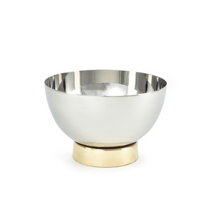 Bol à Fruits décoratif moderne en acier inoxydable pour servir les Fruits meilleure vente bol de centre de table Unique plaqué or - Product Image 1