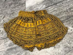 Short en soie pour femmes, fait à la main, confortable, court en soie florale, vêtements de plage pour l'été, short de nuit, cadeau pour elle - Product Image 3