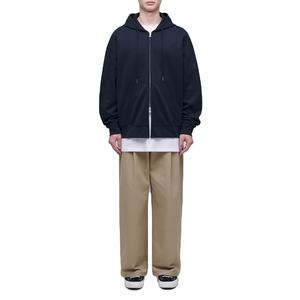 Sudaderas con capucha de algodón con doble cremallera de diseño personalizado para ropa de invierno de algodón 100% ligera y de alta calidad sudaderas con capucha recién llegadas Premium - Product Image 2