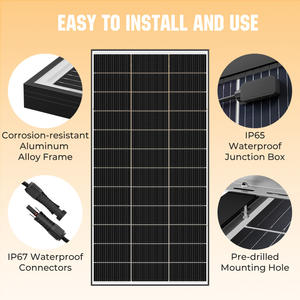 Paneles Solares Monocristalinos Bifaciales de Carga Rápida Rvpozwer, Precio Competitivo, Almacén en EE. UU., 22% de Eficiencia, Garantía de 25 Años - Product Image 3